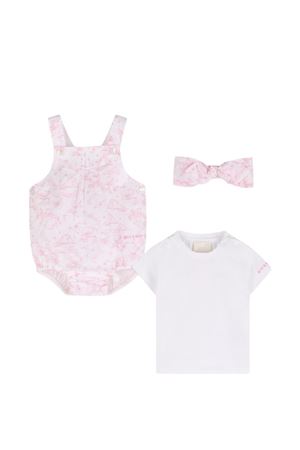 printed-overalls T-shirt set GIVENCHY KIDS | H31267N54